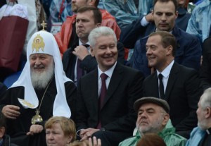 Сергей Собянин поздравил москвичей вместе с премьер-министром 