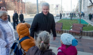 Собянин: Пропускная способность улиц Новослободская и Долгоруковская увеличена в два раза