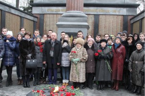 Митинг памяти ко Дню защитника Отечества прошел в ЮАО