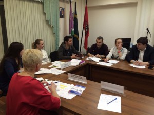 Состоялась рабочая встреча молодежной палаты района Бирюлево Восточное