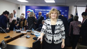 Валентина Поминова является руководителем исполкома районного отделения партии «Единая Россия»