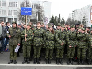 Юноши из района Бирюлево Восточное приняли участие в Дне призывника