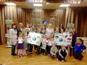 Победителей конкурса детского рисунка «Спаси себя и планету Земля» наградили в районе Бирюлево Восточное