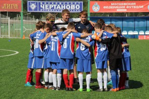Футболисты спортивной школы "Чертаново"