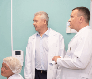 Мэр Москвы Сергей Собянин осмотрел Московский клинический научно-практический центр