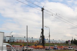Строительство новой автомагистрали проходит в районе Бирюлево Восточное 