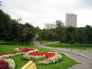 Парк со стороны Чертановской