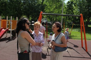 Беседа с соседями