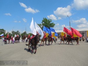Конно-спортивные выступления в Коломенском