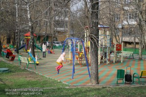 Детская площадка в районе Бирюлево Восточное