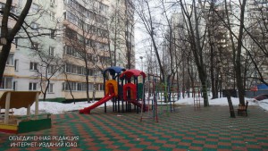 Детская площадка на Бирюлевской улице