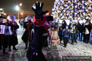 На новогодние каникулы в Москве усилены меры безопасности