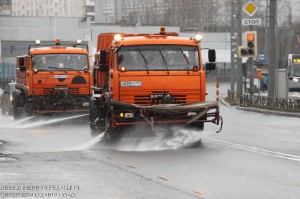 В Москве началась масштабная уборка после зимы