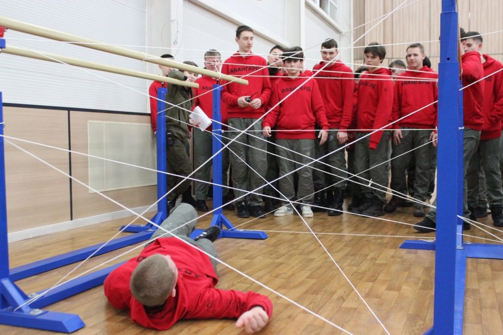 Ученики школы №1861 приняли участие в военно-патриотических сборах. Фото: страница школы №1861 в социальных сетях