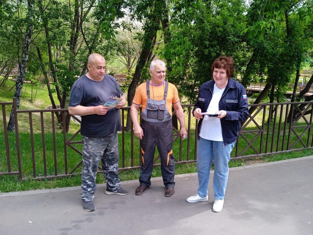 Фото: пресс-служба Управление по ЮАО Департамент