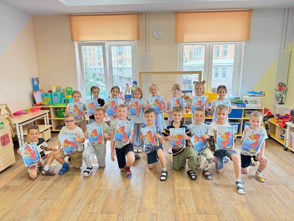 Литературные занятия прошли в ДОУ школы №508. Фото: страница школы №508 в социальных сетях 