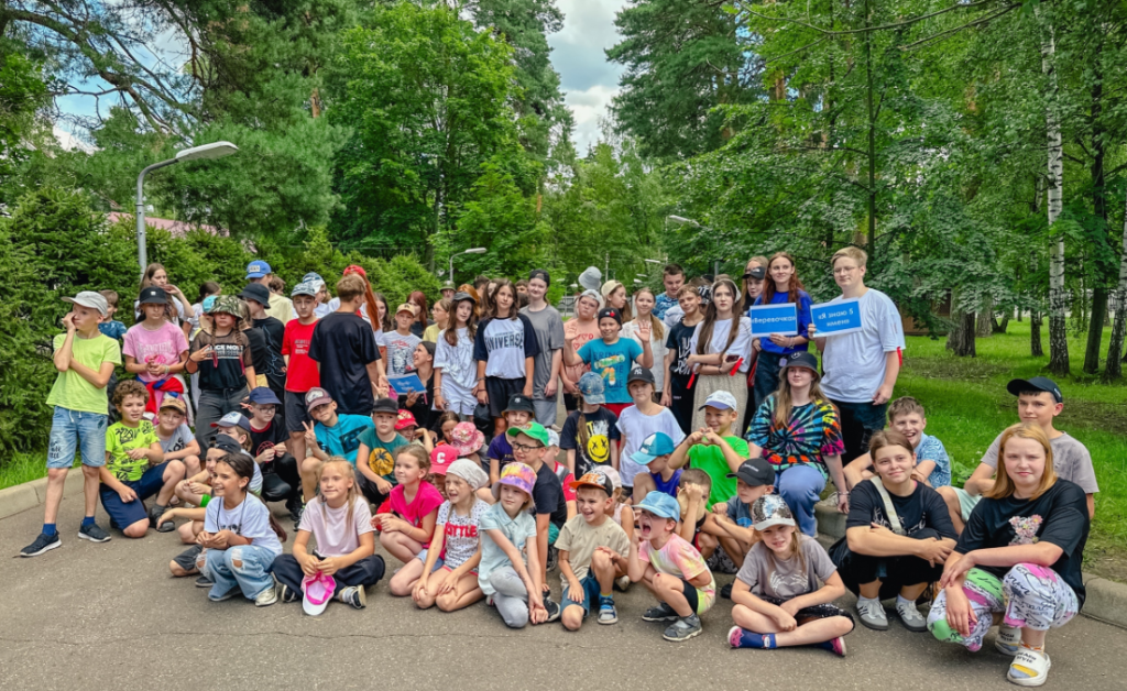 Студенты Московского педагогического колледжа побывали с визитом в Центре реабилитации и образования №4. Фото: страница Московского педагогического колледжа в социальных сетях