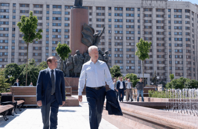 Сергей Собянин заявил о завершении реконструкции Октябрьского тоннеля и Калужской площади
