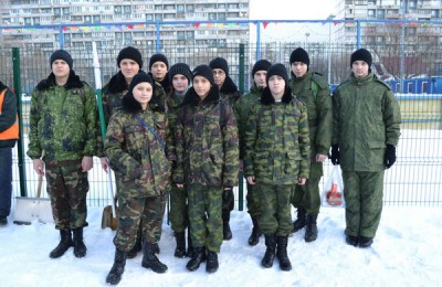 Школьники ЮАО приняли участие в окружной военно-патриотической игре