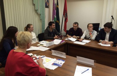 Состоялась рабочая встреча молодежной палаты района Бирюлево Восточное