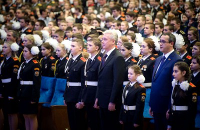 Мэр Москвы Сергей Собянин отметил, что кадетское образование стало одним из видов профильного образования в школах столицы