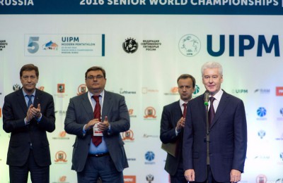 Мэр Москвы Сергей Собянин открыл 60-й чемпионат мира по современному пятиборью