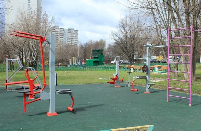 Спортивная площадка в районе Бирюлево Восточное