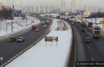 На кольцевой дороге в Москве установят еще 15 информационных экранов