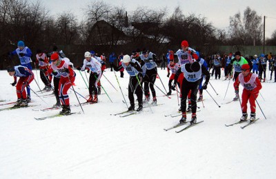 Окружной этап соревнований по лыжным гонкам