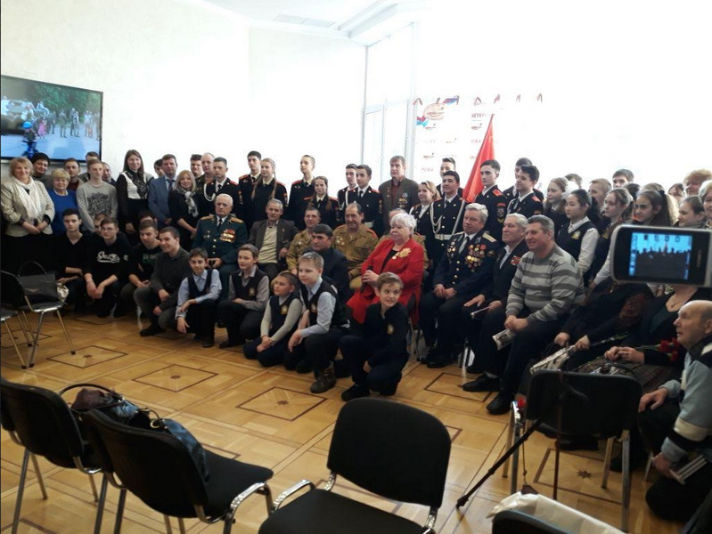 Встреча ветеранов с учениками школы №902