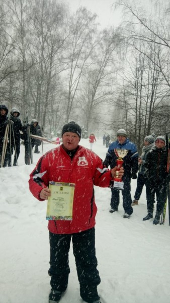 Сергей Рытов, лыжные соревнования, Бирюлевский дендропарк, 28012