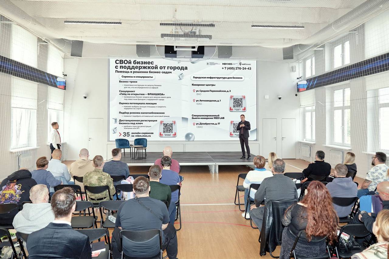 Москва, ГБУ «Малый бизнес Москвы», программа «СВОй бизнес с поддержкой от города», предприниматели, участники СВО, ветераны СВО, федеральный проект, национальный проект регистрация бизнеса, услуга «Фотоконтентдля бизнеса»