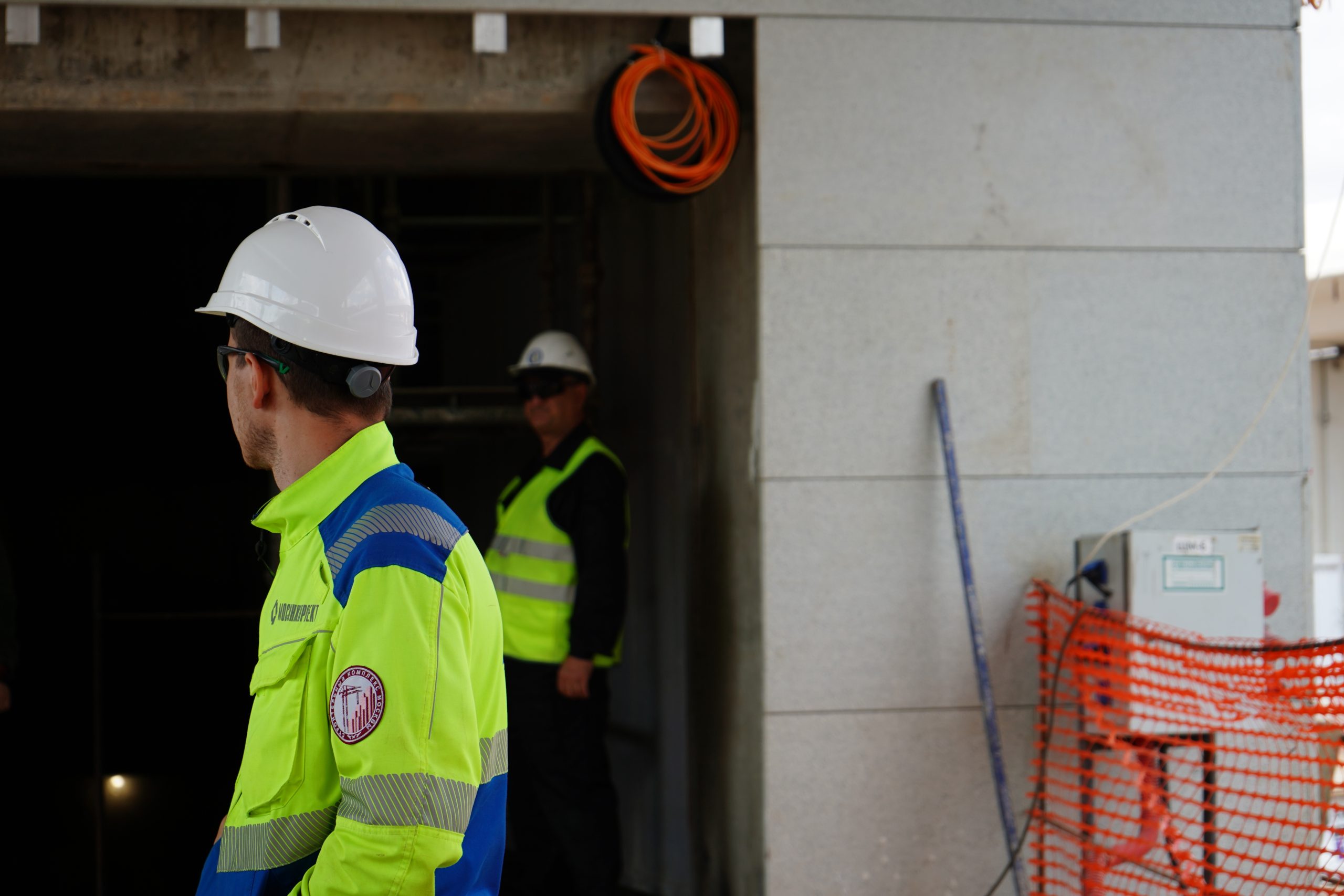 Специалисты продолжают монолитные работы станции «Остров мечты». Фото: Анна Быкова, «Вечерняя Москва»