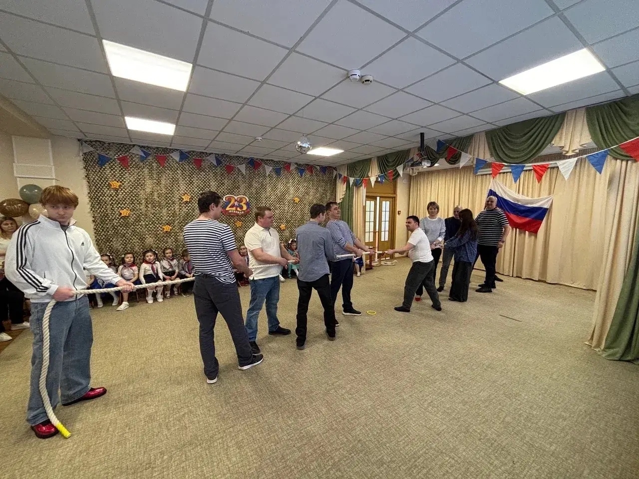 Мероприятие ко Дню защитника Отечества состоялось в школе №508. Фото: страница школы №508 в социальных сетях